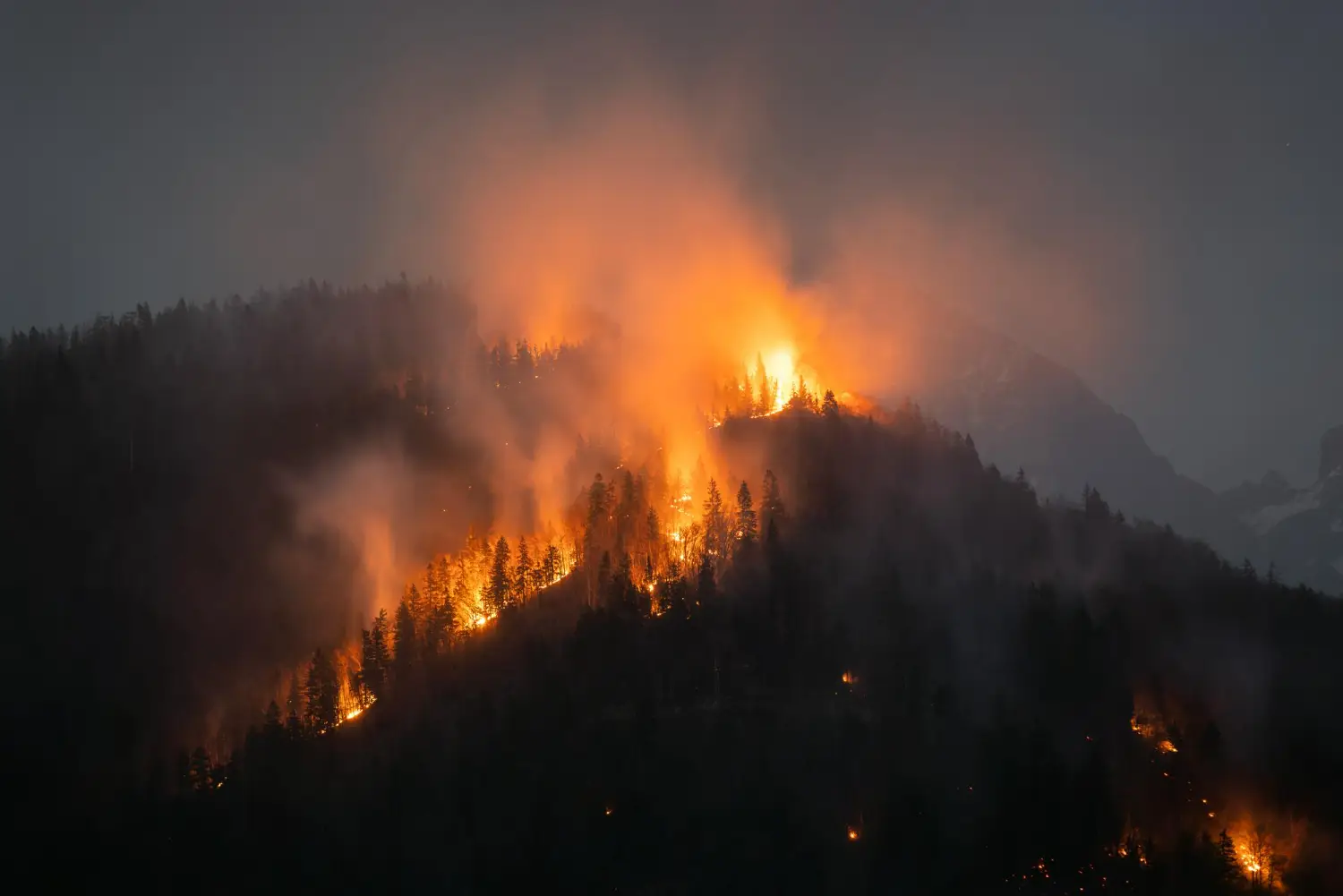 El incendio de Lozoyuela