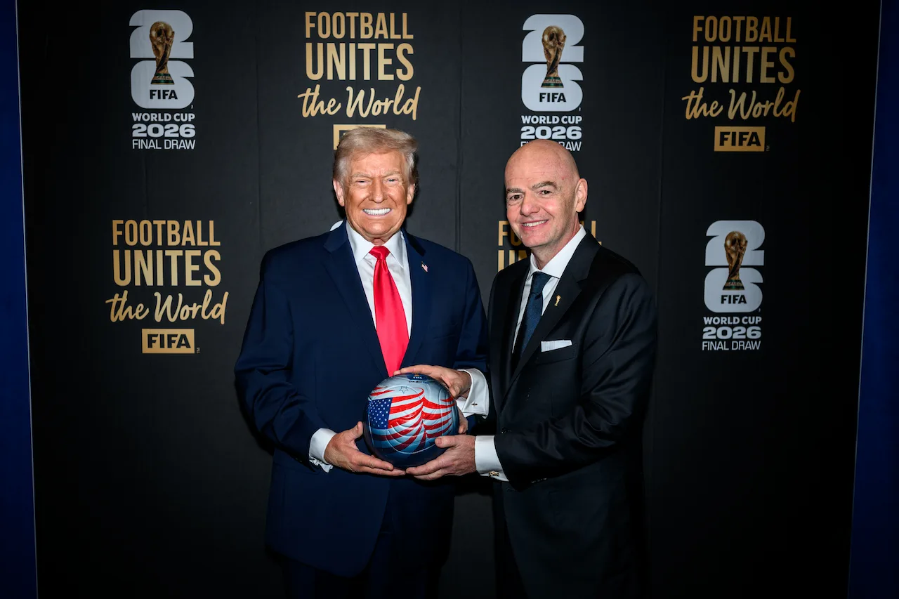 Trump con Infantino