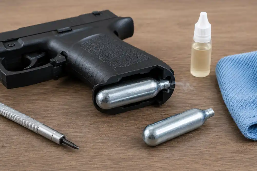 bombona pistola de CO2
