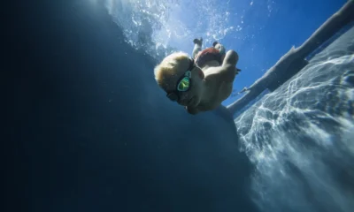 Gafas de natación para prevenir la irritación ocular en la piscina