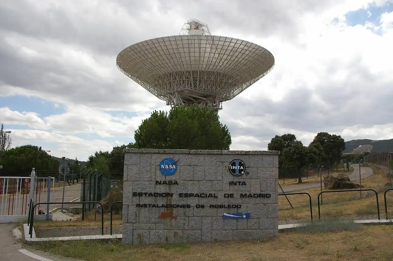 la estación de la NASA en Robledo de Chavela