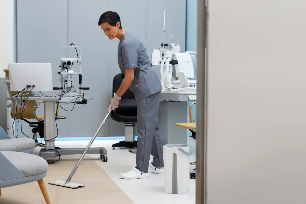 la limpieza hospitalaria