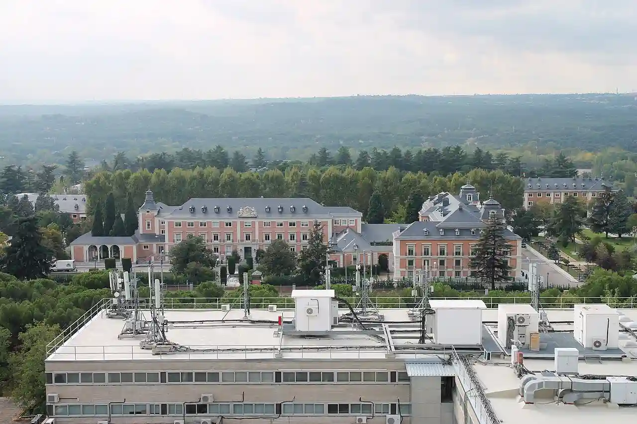 vista del Palacio Moncloa