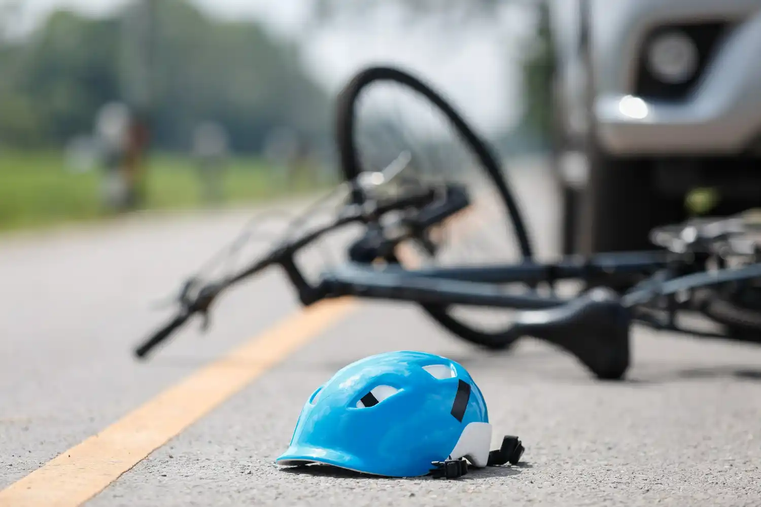 Atropello de un ciclista
