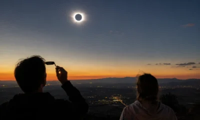 Cuándo quitarse las gafas durante el eclipse