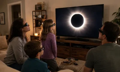 Dónde ver el eclipse solar por TV