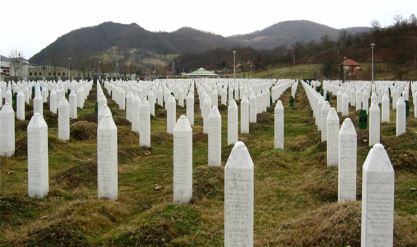 El memorial de Srebrenica