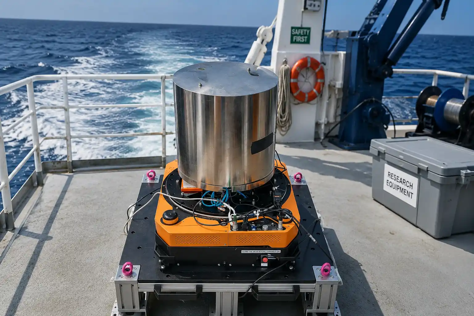 La navegación cuántica sale al mar