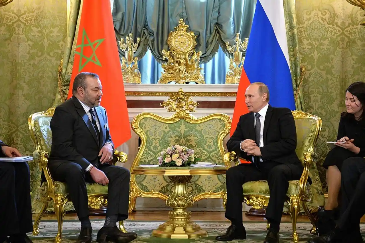 Mohamed VI con Putin