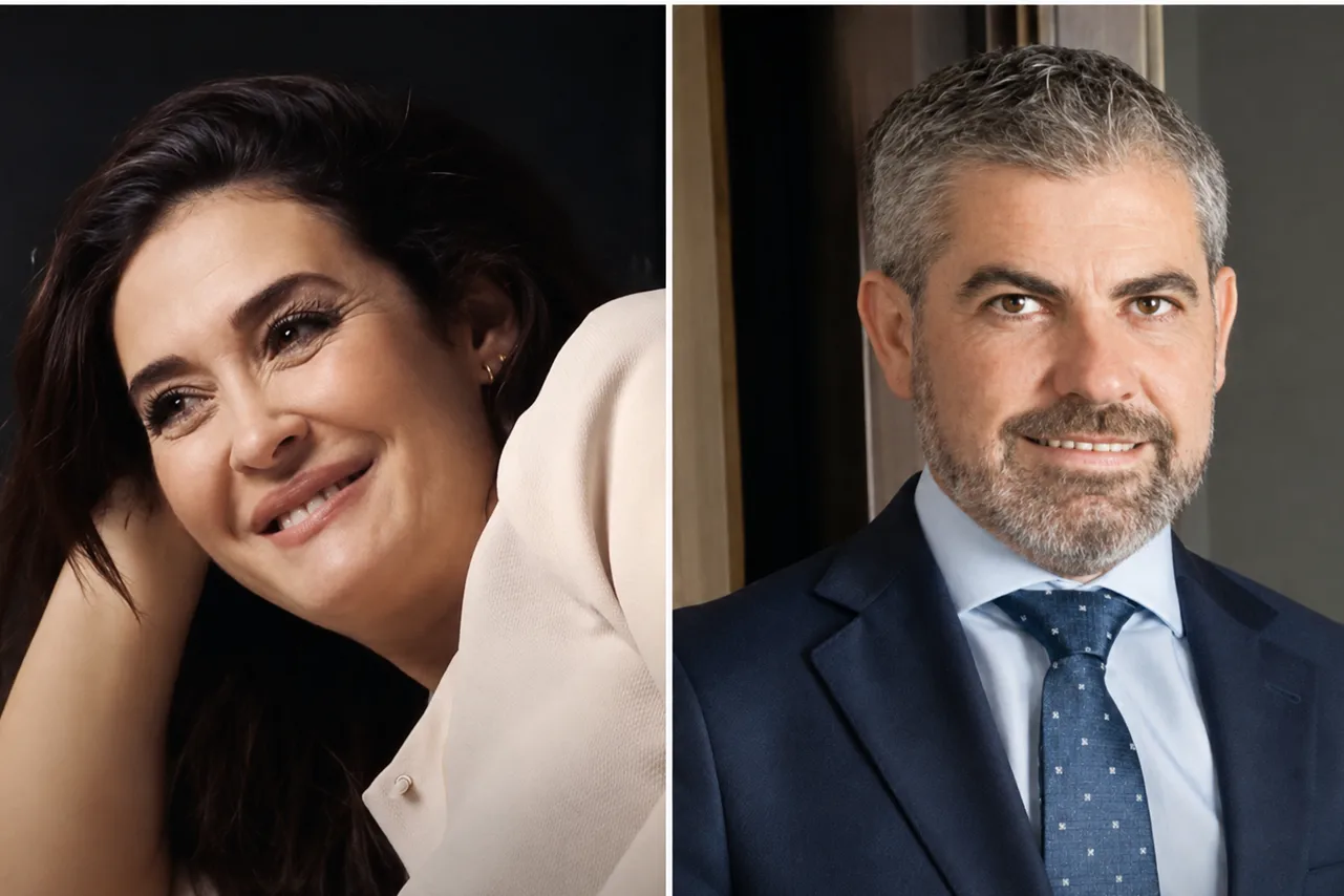 Vicky Martín Berrocal y Javier Cabrera