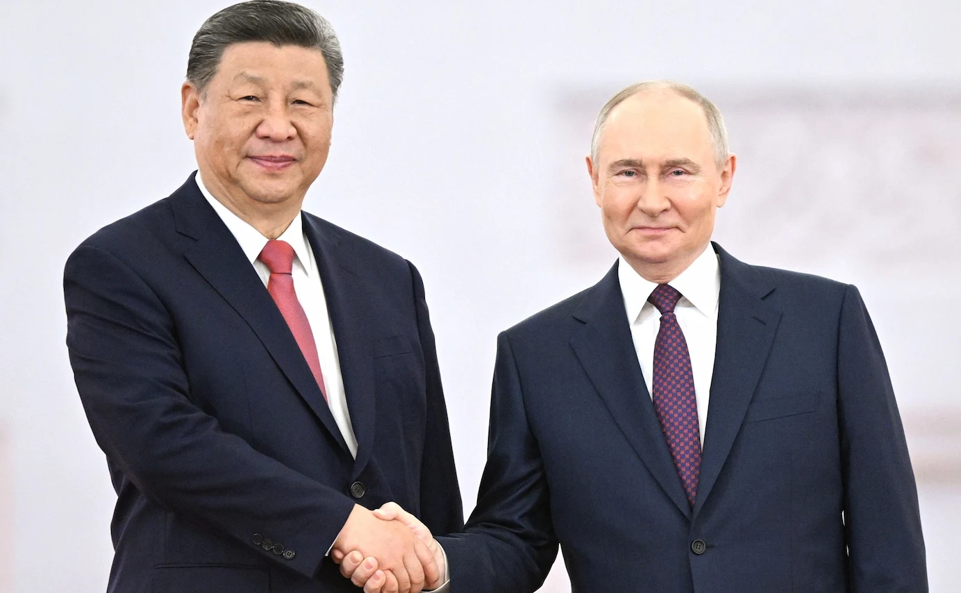 Xi Jinping con Putin