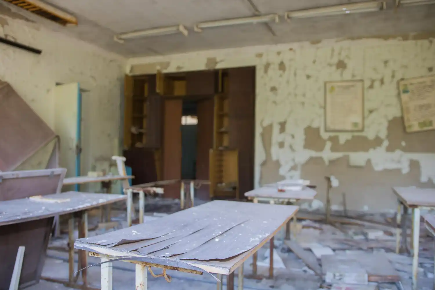 aula vacia colegio nepal