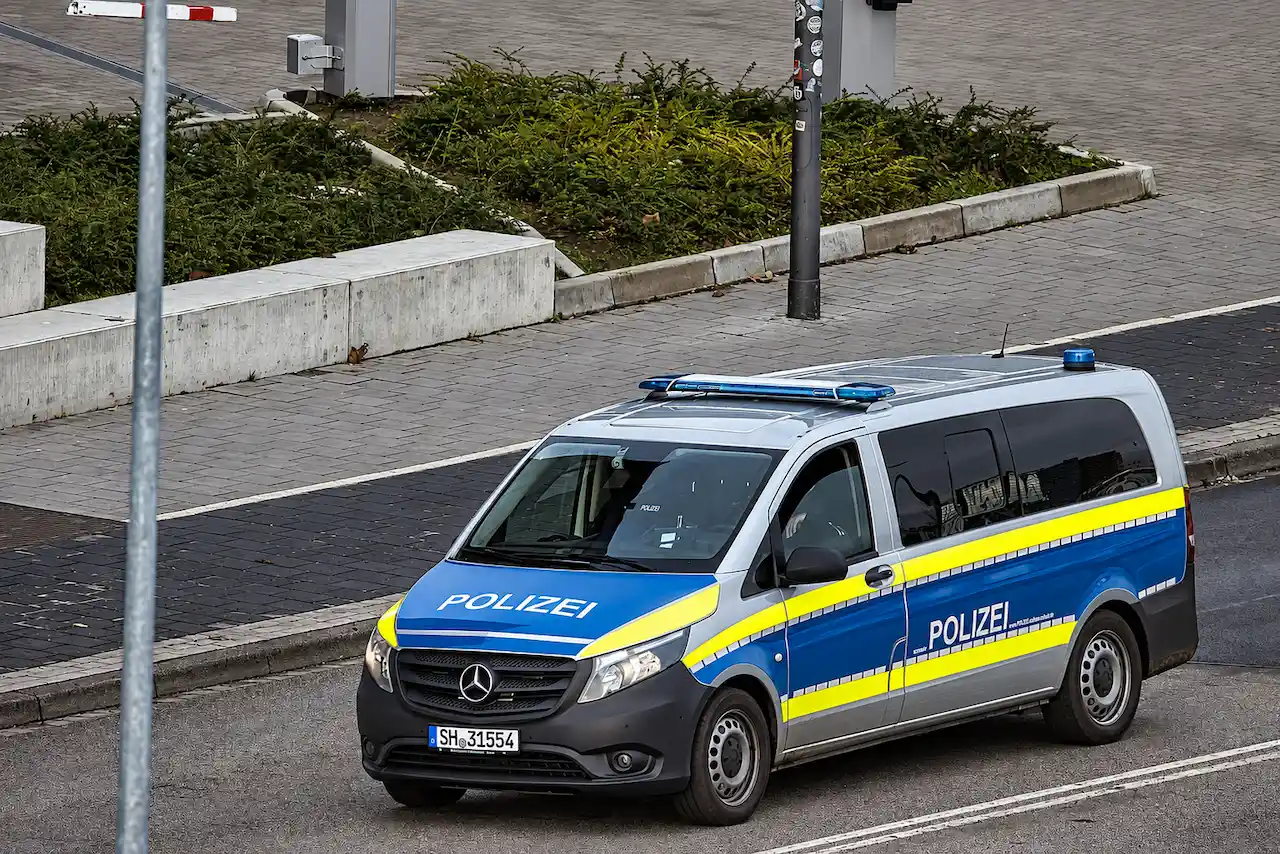 coche de la policia alemana