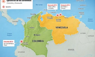 diferencia terremotos de Venezuela y Colombia