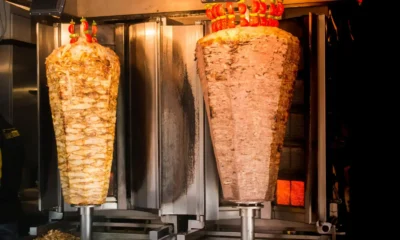 dos kebab cociendose