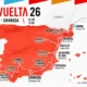 el mapa de la vuelta 2026