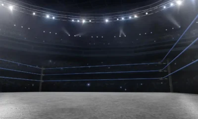 el ring de WWE Raw