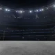 el ring de WWE Raw
