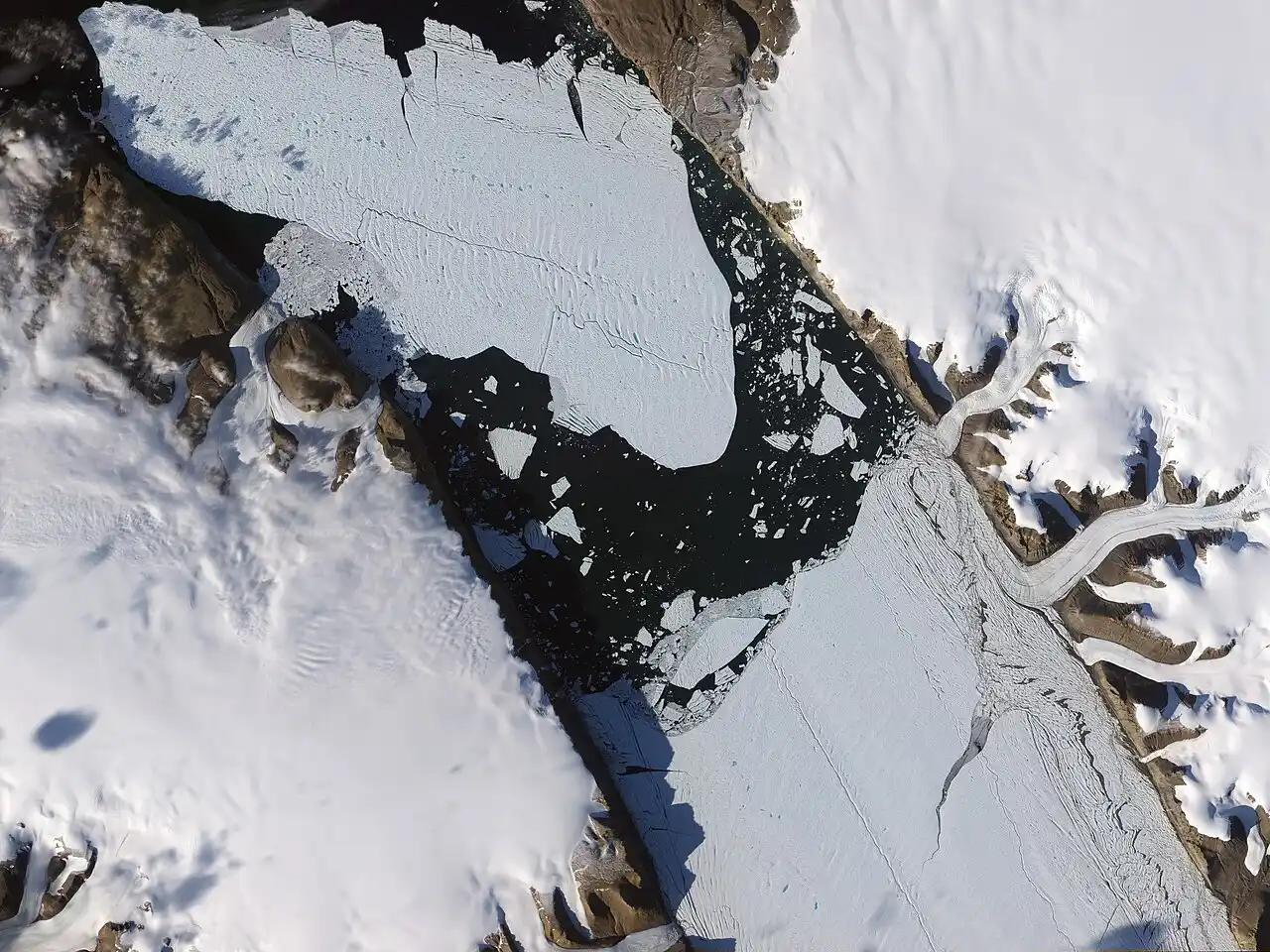 kilómetros cuadrados de hielo