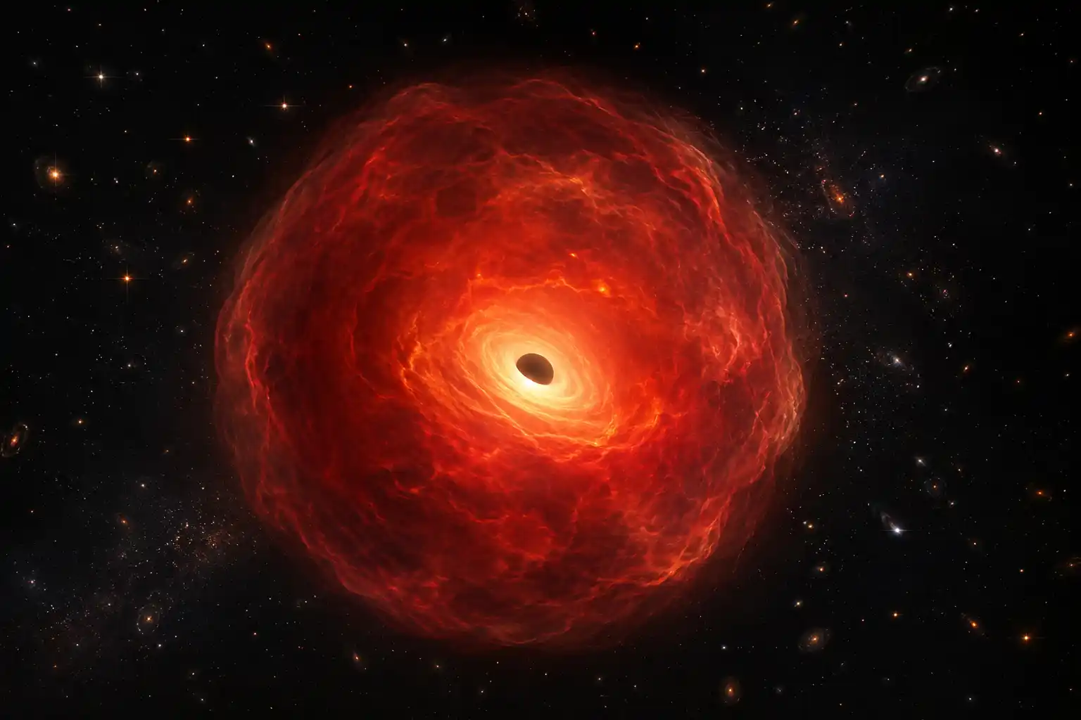 la estrella-agujero negro