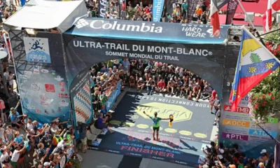 la llegada de la UTMB