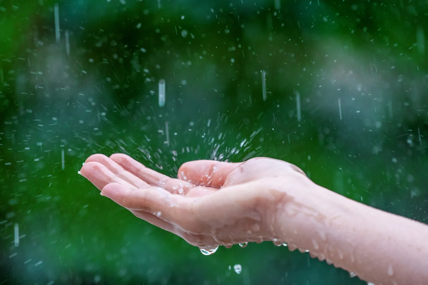 la lluvia todavía se resiste