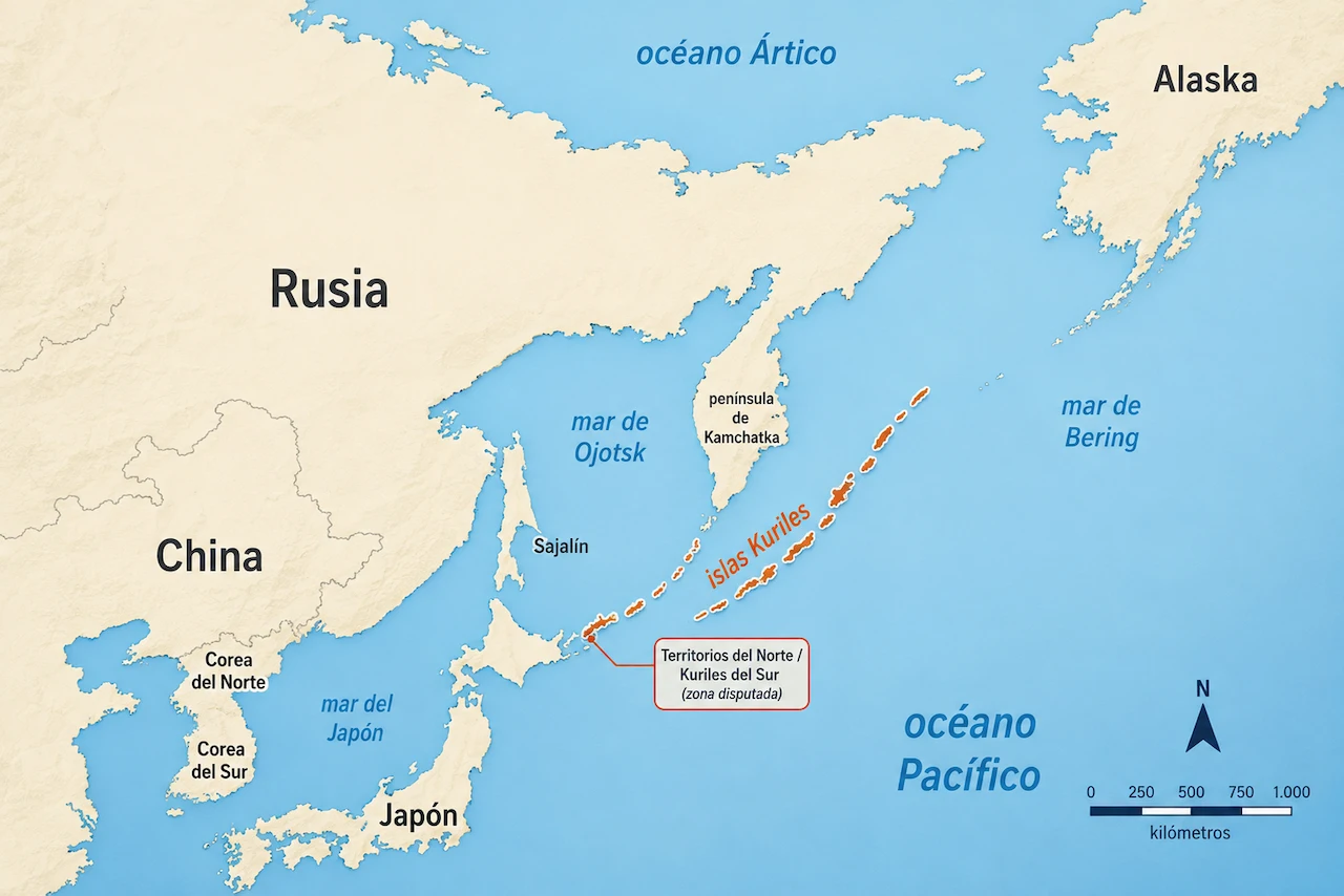 las islas Kuriles
