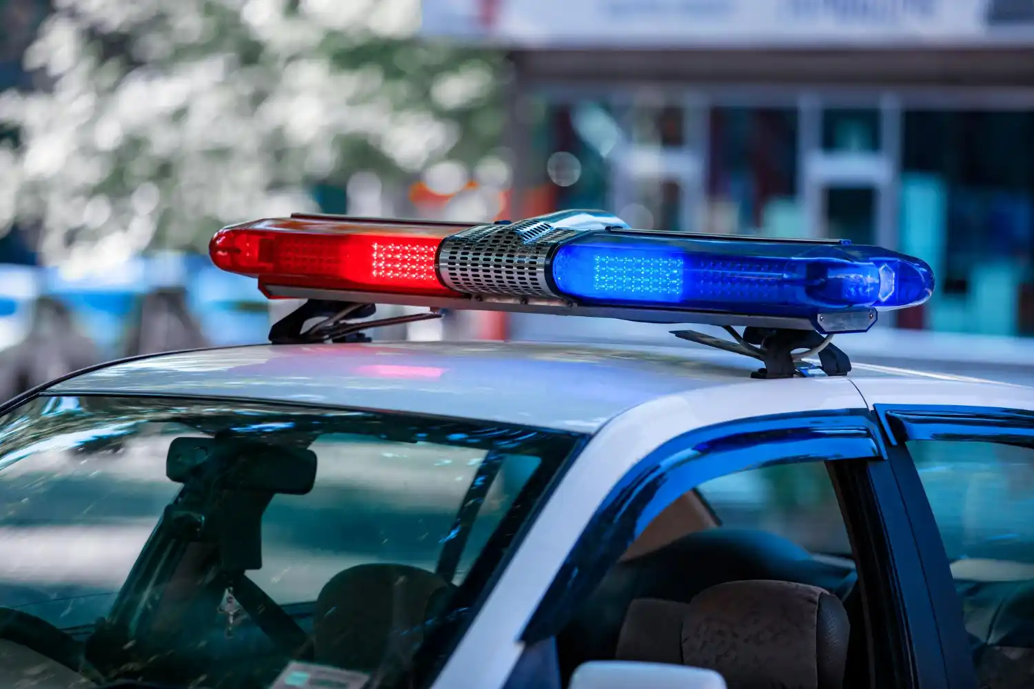 luces coche policia USA