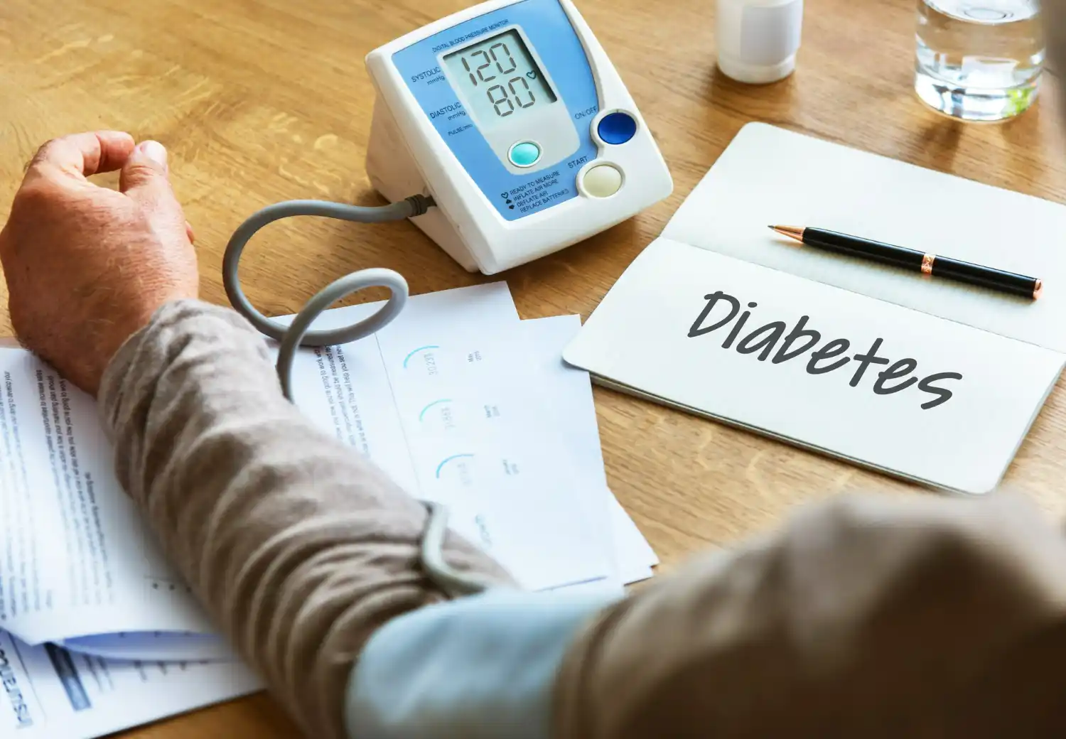 persona se mide el diabetes
