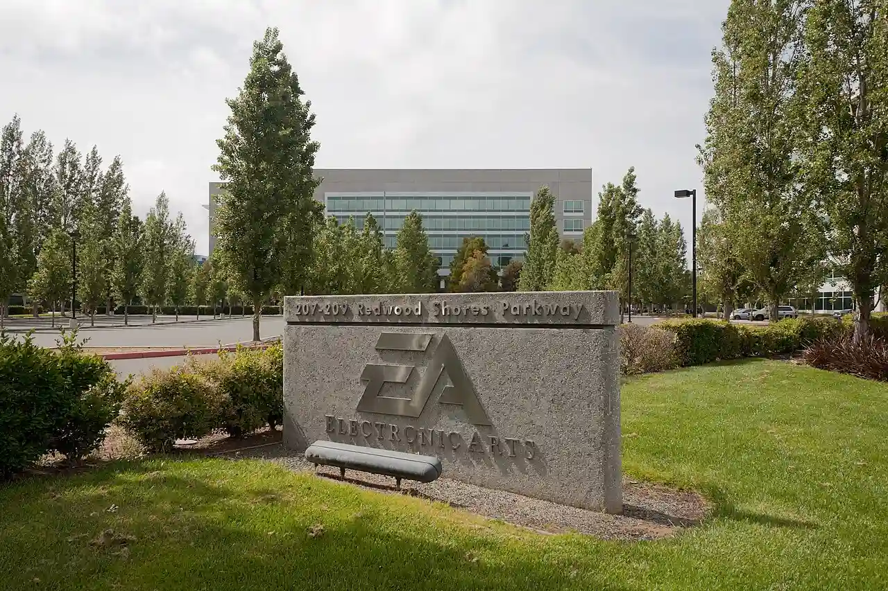 sede y placa de Electronic Arts
