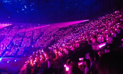 un concierto de K-Pop