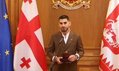 Ilia Topuria tras reaparecer en Georgia