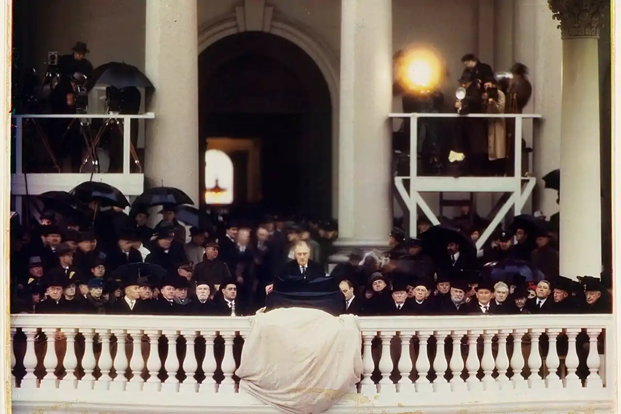 Inauguración de Franklin Delano Roosevelt