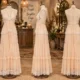 Inés de Ramón vestido rosa
