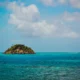 La isla en un oceano