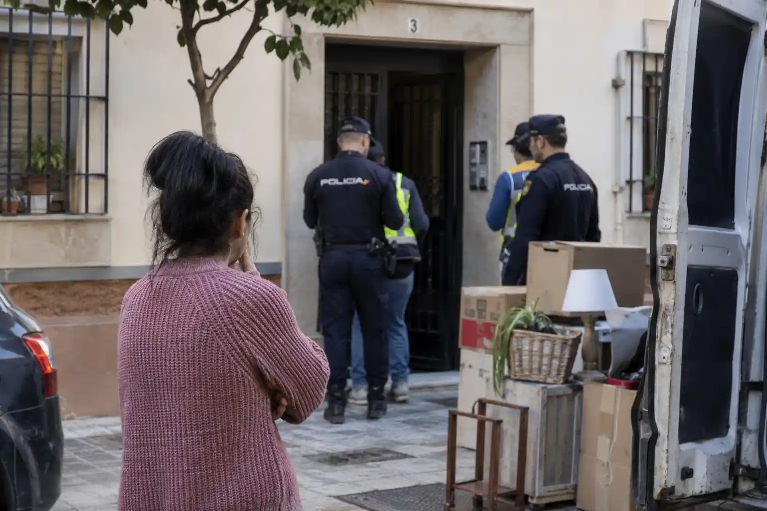 Paloma su desahucio tras 35 años en Granada