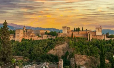 atardecer en la Alhambra