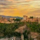 atardecer en la Alhambra