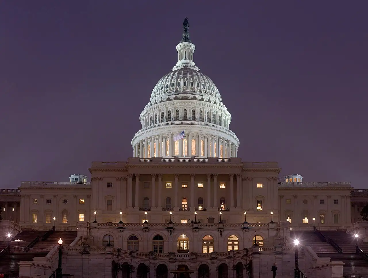 capitol hill de noche