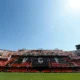 cesped y tribunas de mestalla