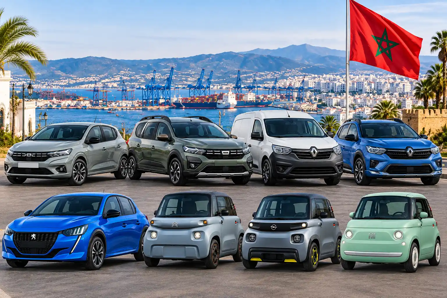 coches hechos en marruecos
