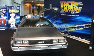 el coche de regreso al futuro