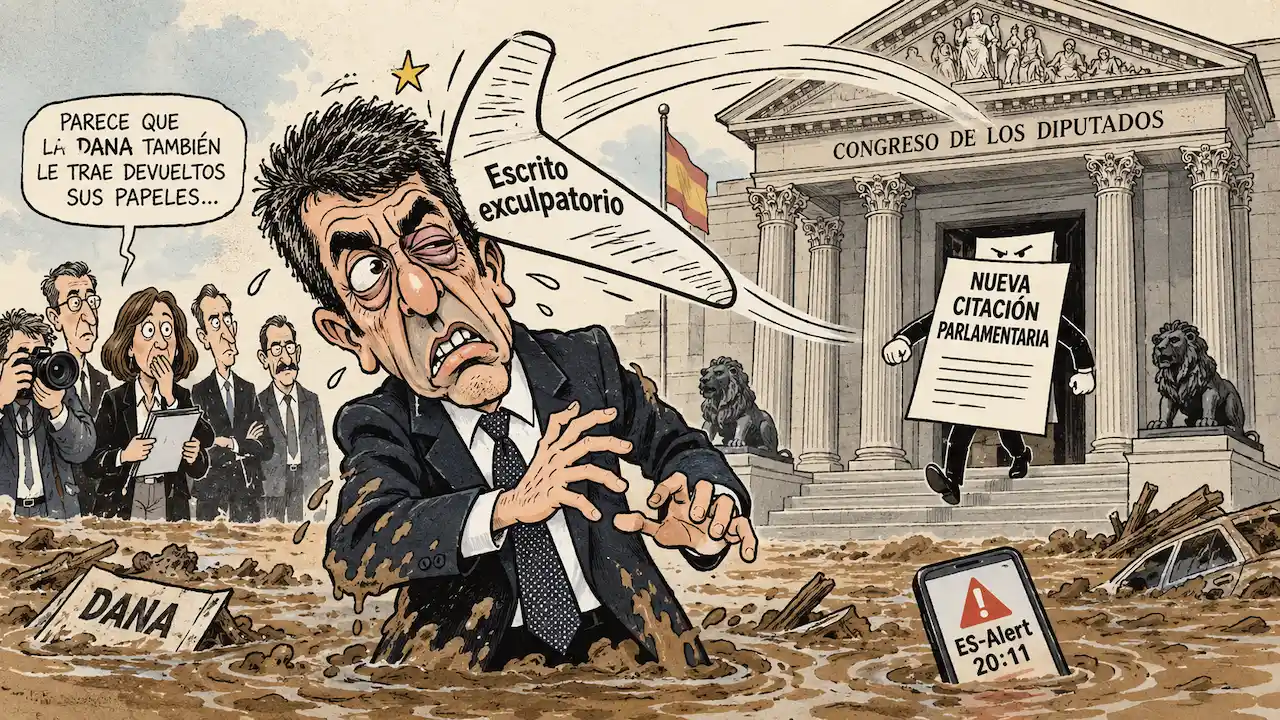 el escrito de Mazón puede devolverle al Congreso