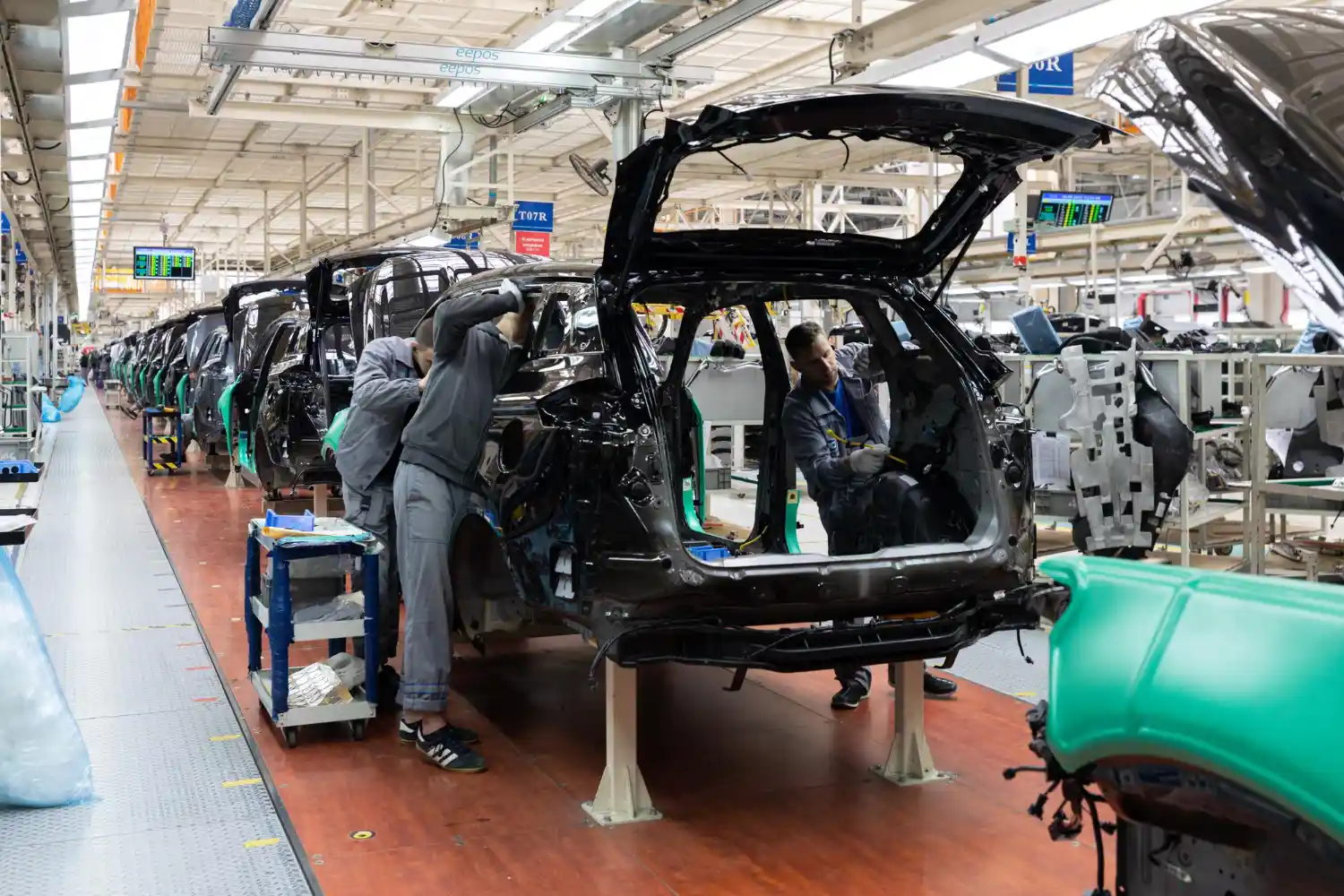 fabricacion de vehiculos VW