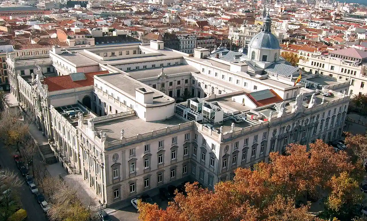 foto aerea tribunal supremo madrid