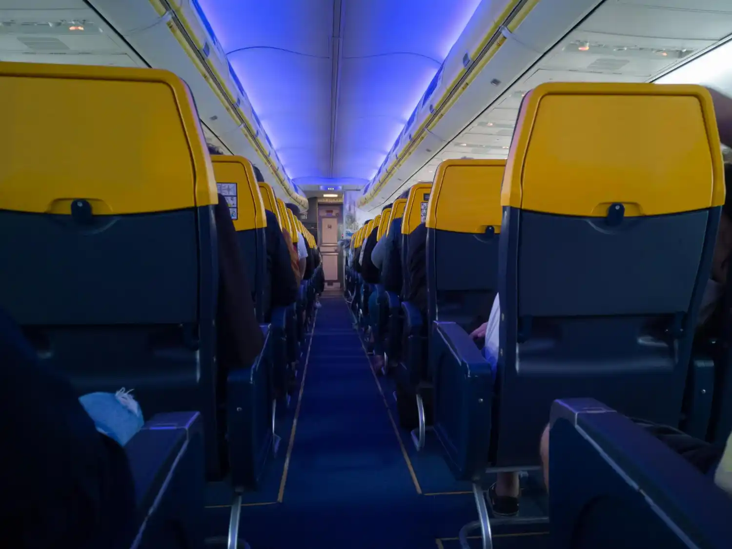 interior avion Ryanair