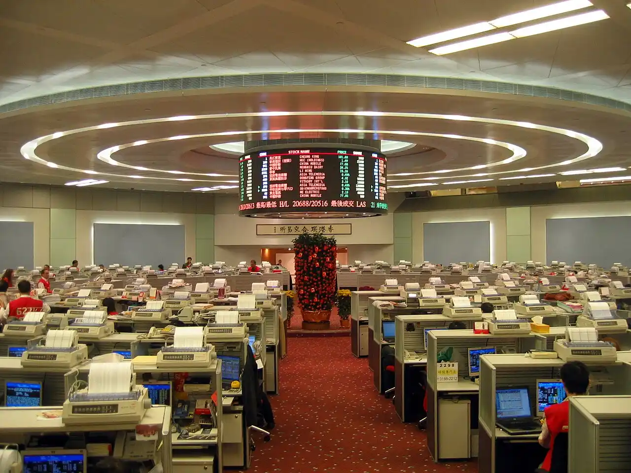 la bolsa de hong kong