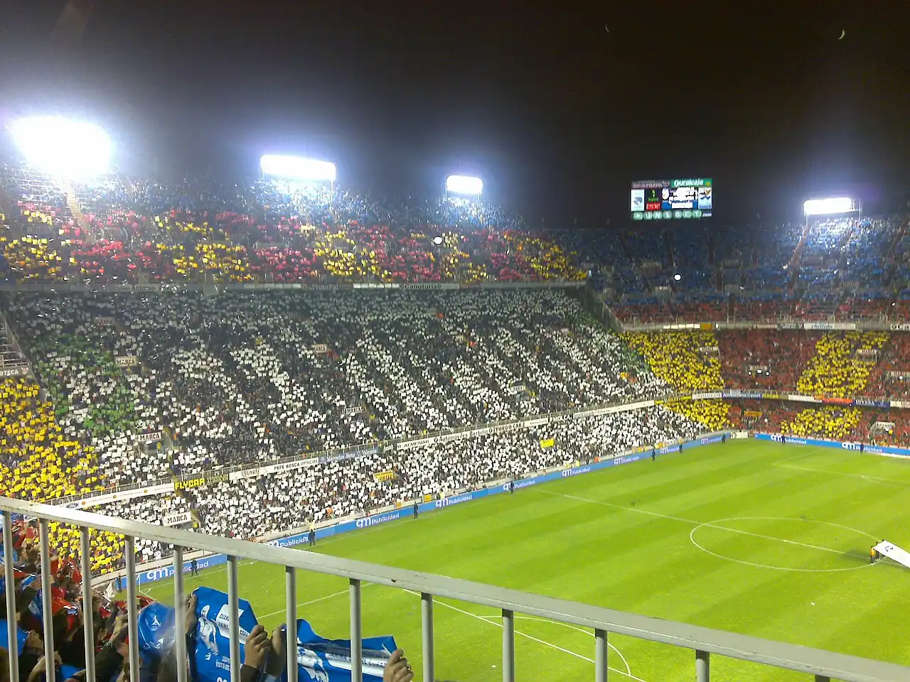 la curva norte de mestalla