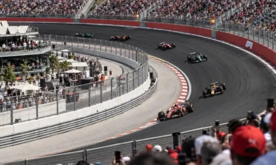 la gran curva peraltada del Madring