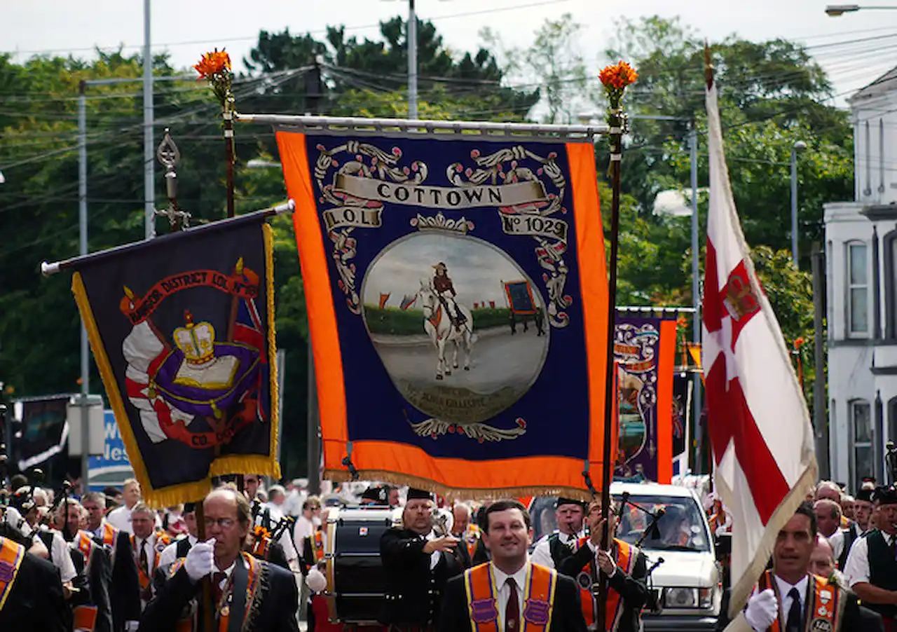 la marcha Orange